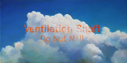 Tamara Stephas, "Ventilation Shaft," 20 in x 40 in.