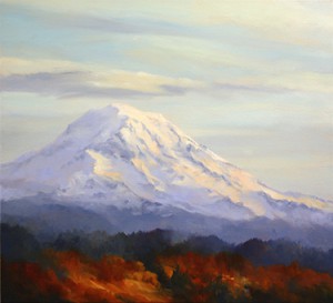 Painting: Crowned Rainier